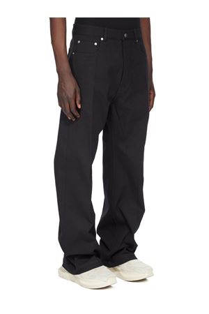 Jeans in cotone whipcord nero RICK OWENS | RR02E1333CTW09